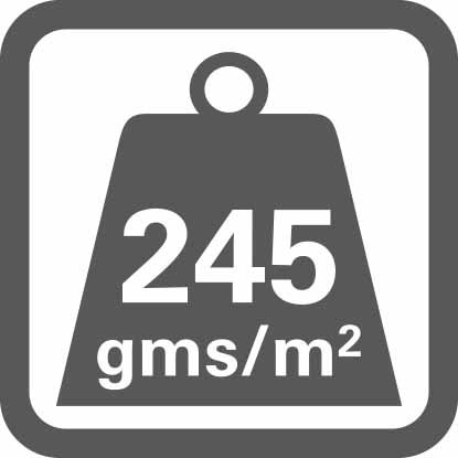 Material weight per m2