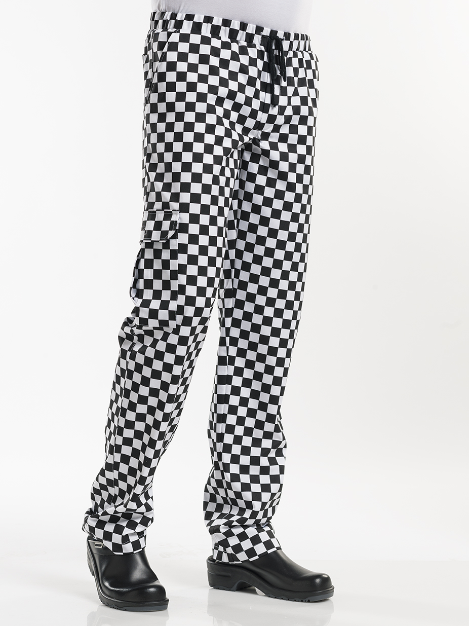 Chef Pants Baggy Domino