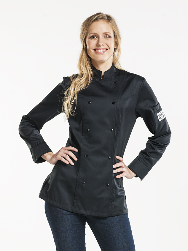Chef Jacket Lady Comfort Black