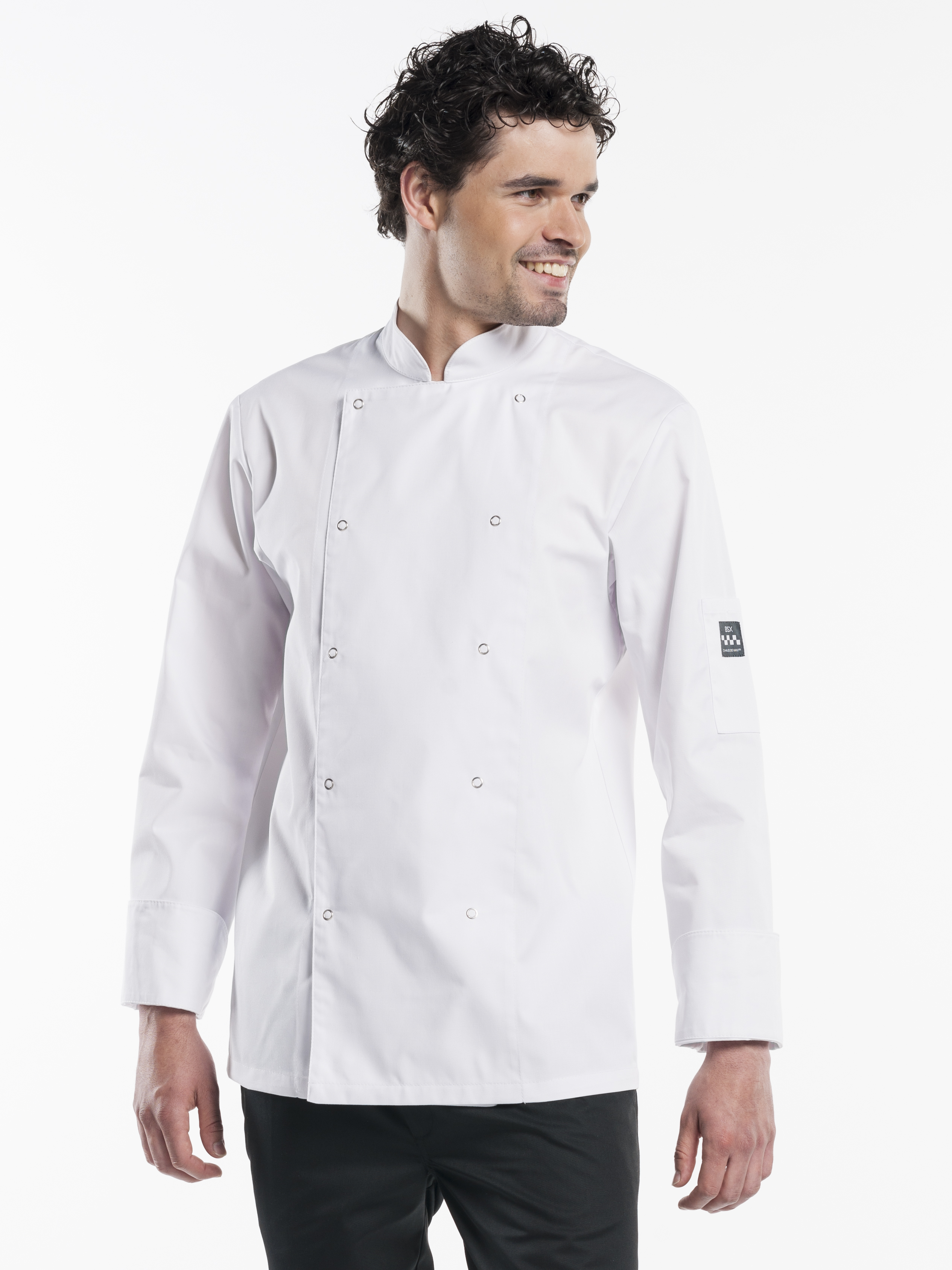 Chef Jacket Hilton Poco White
