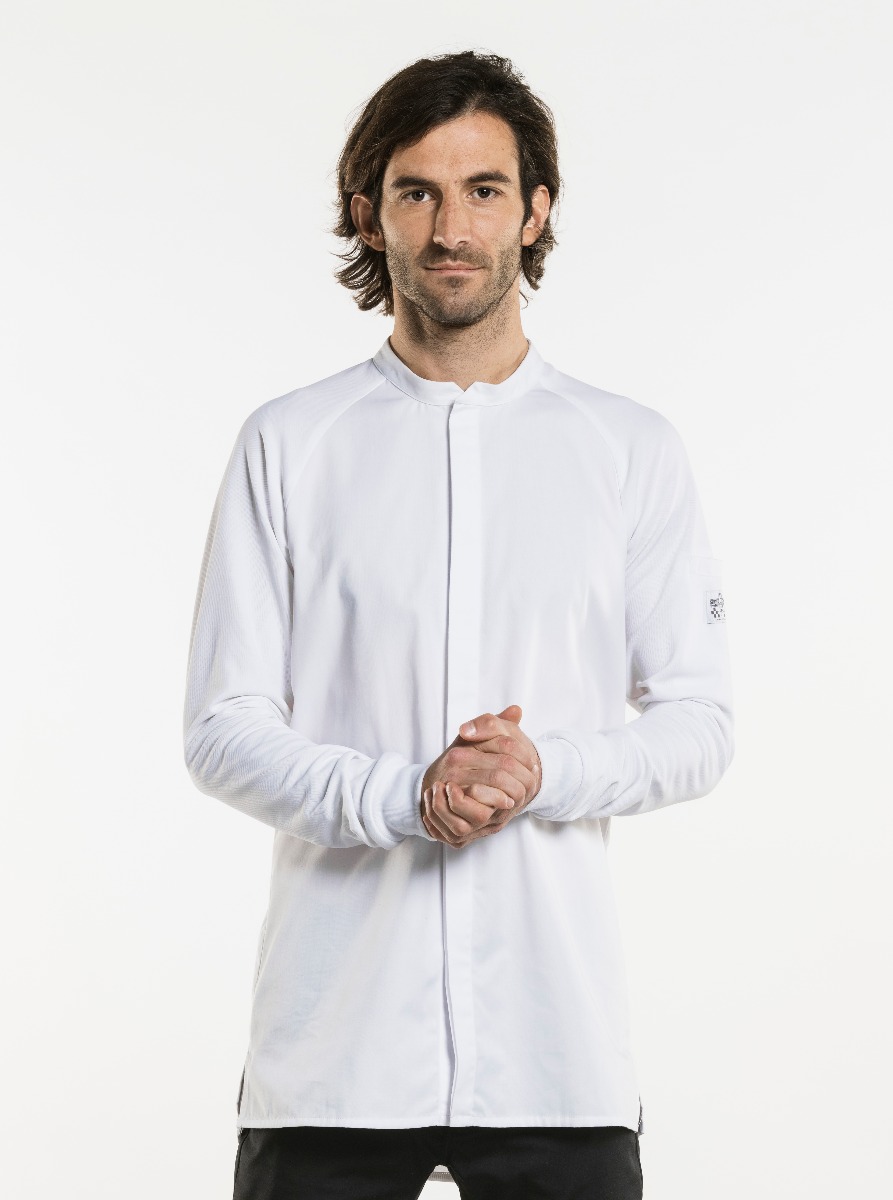 Chef Jacket Fratello FX White Stretch