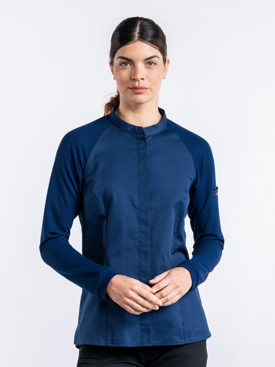 Chef&#x20;Jacket&#x20;Lady&#x20;Sorella&#x20;UFX&#x20;Navy
