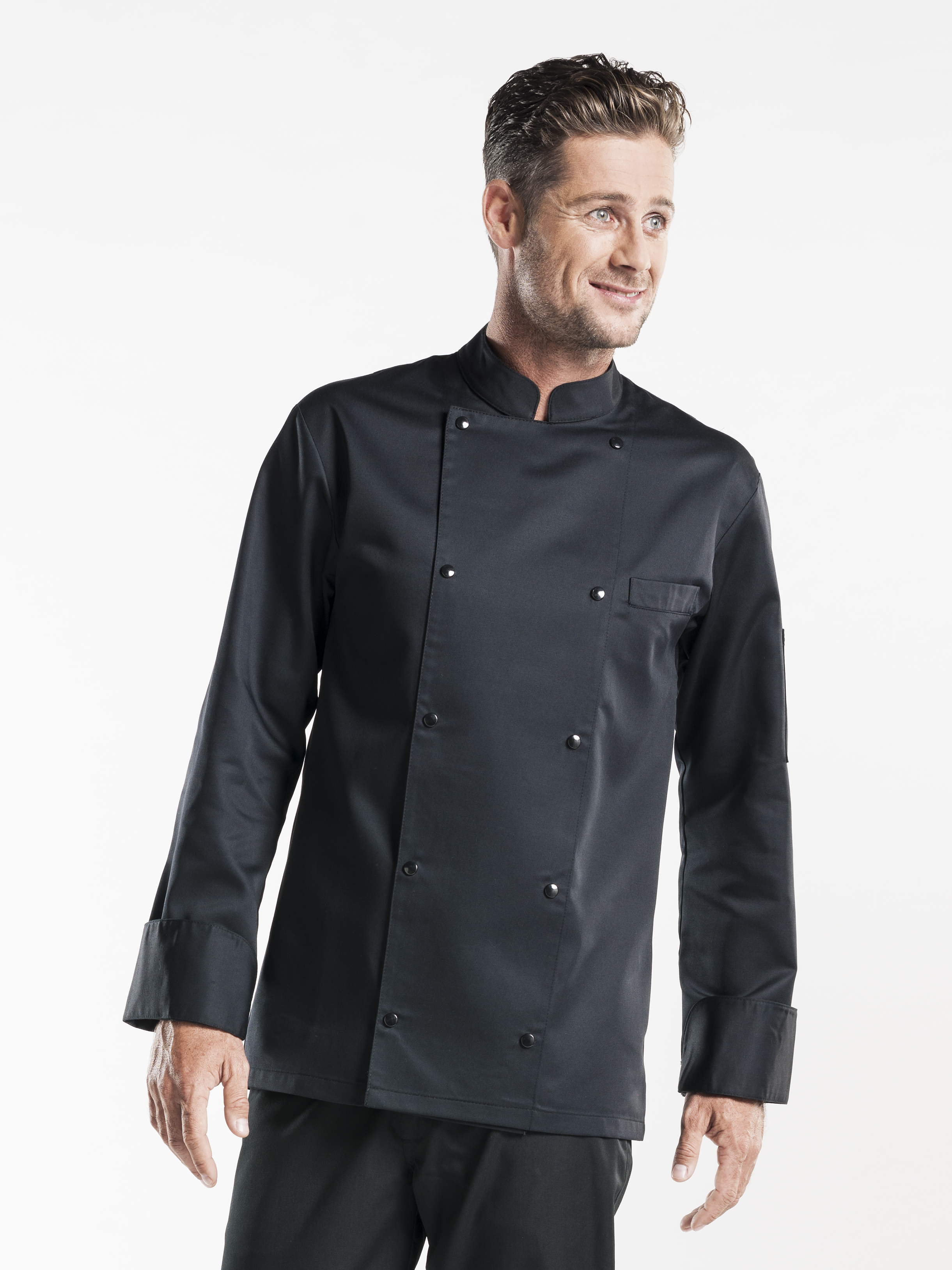 Chef Jacket Roma Black