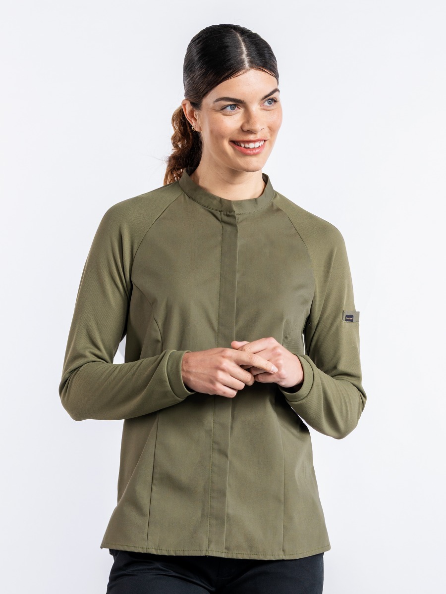 Chef Jacket Lady Sorella UFX Green