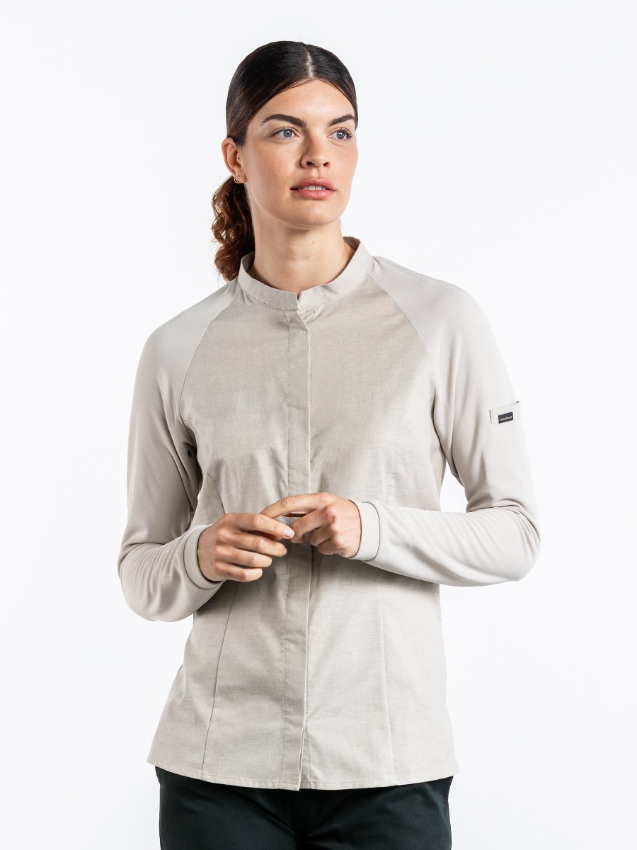 Chef&#x20;Jacket&#x20;Lady&#x20;Sorella&#x20;UFX&#x20;Sand
