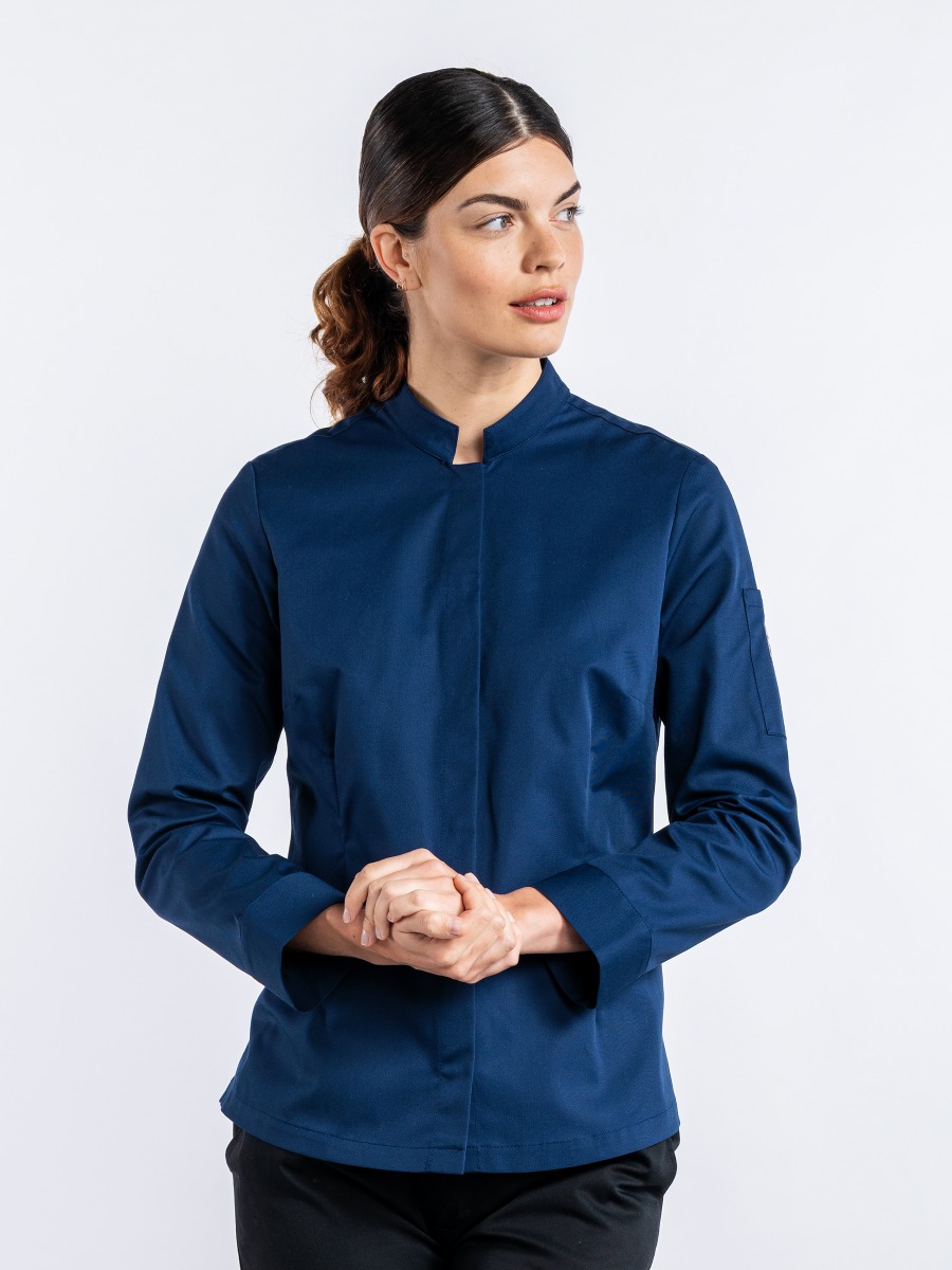 Chef&#x20;Jacket&#x20;Lady&#x20;Sabor&#x20;Navy