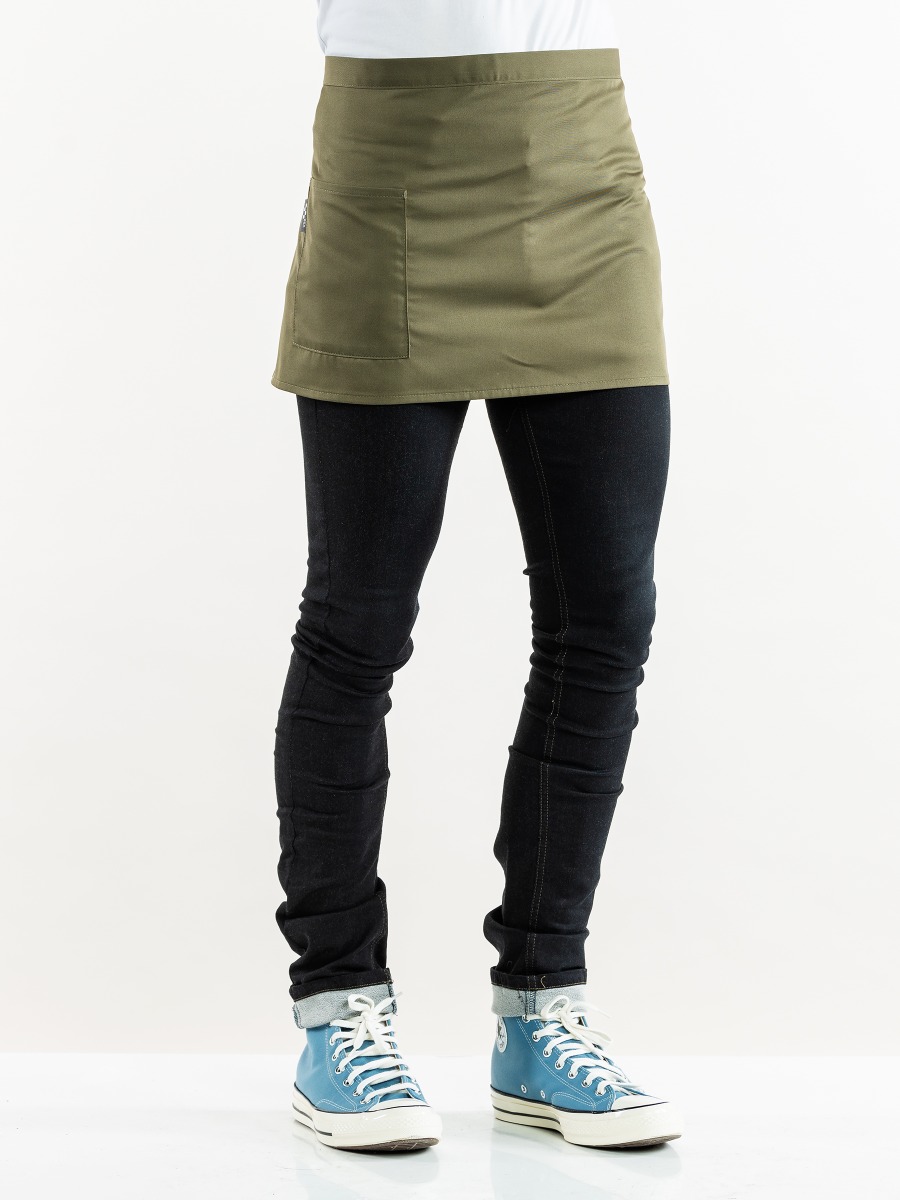 Apron&#x20;1-Pocket&#x20;Dark&#x20;Olive&#x20;W75&#x20;-&#x20;L35