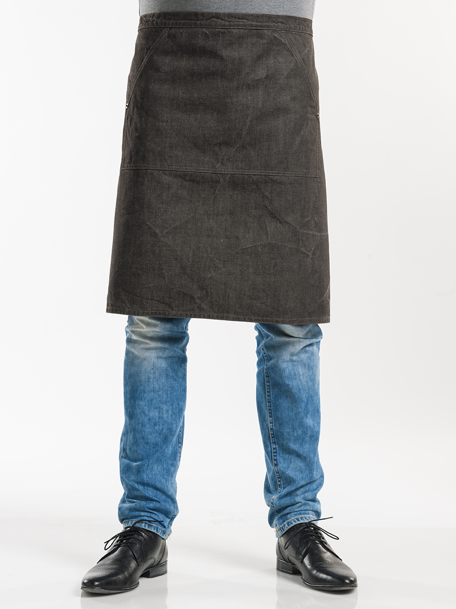 Apron Pouch Brown Denim W80 - L60