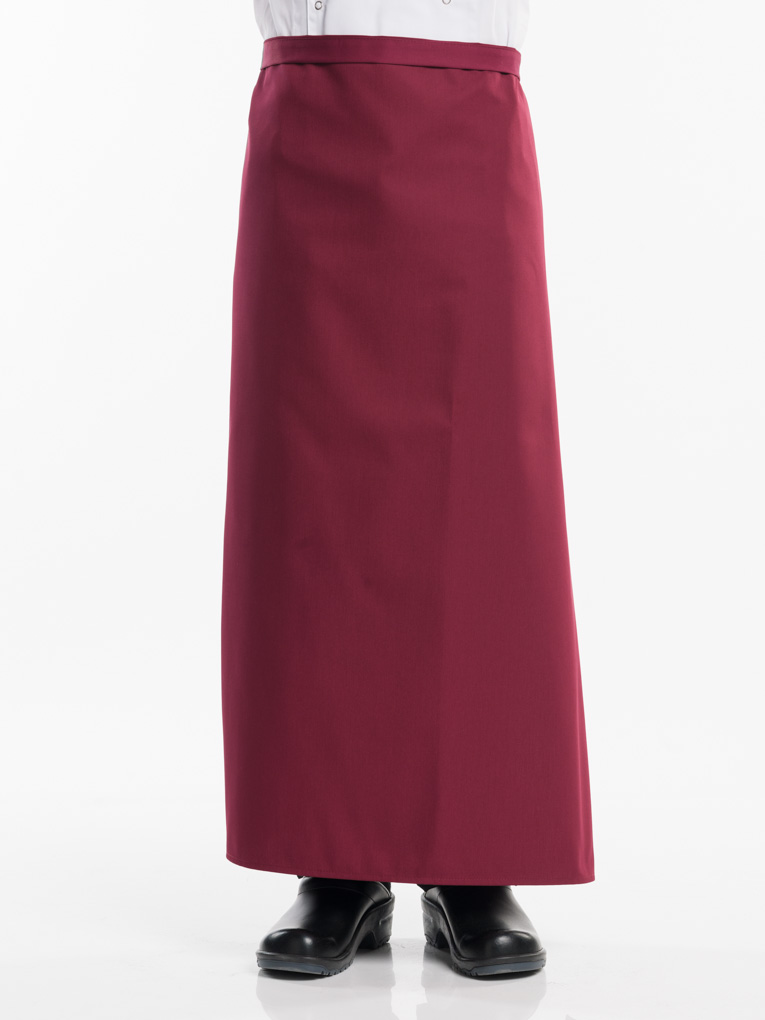 Apron Burgundy W100 - L100