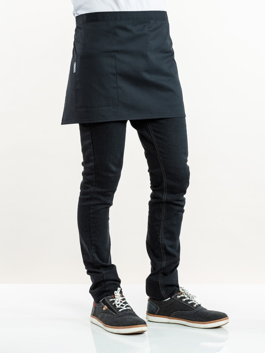 Apron&#x20;1-Pocket&#x20;Black&#x20;W75&#x20;-&#x20;L35