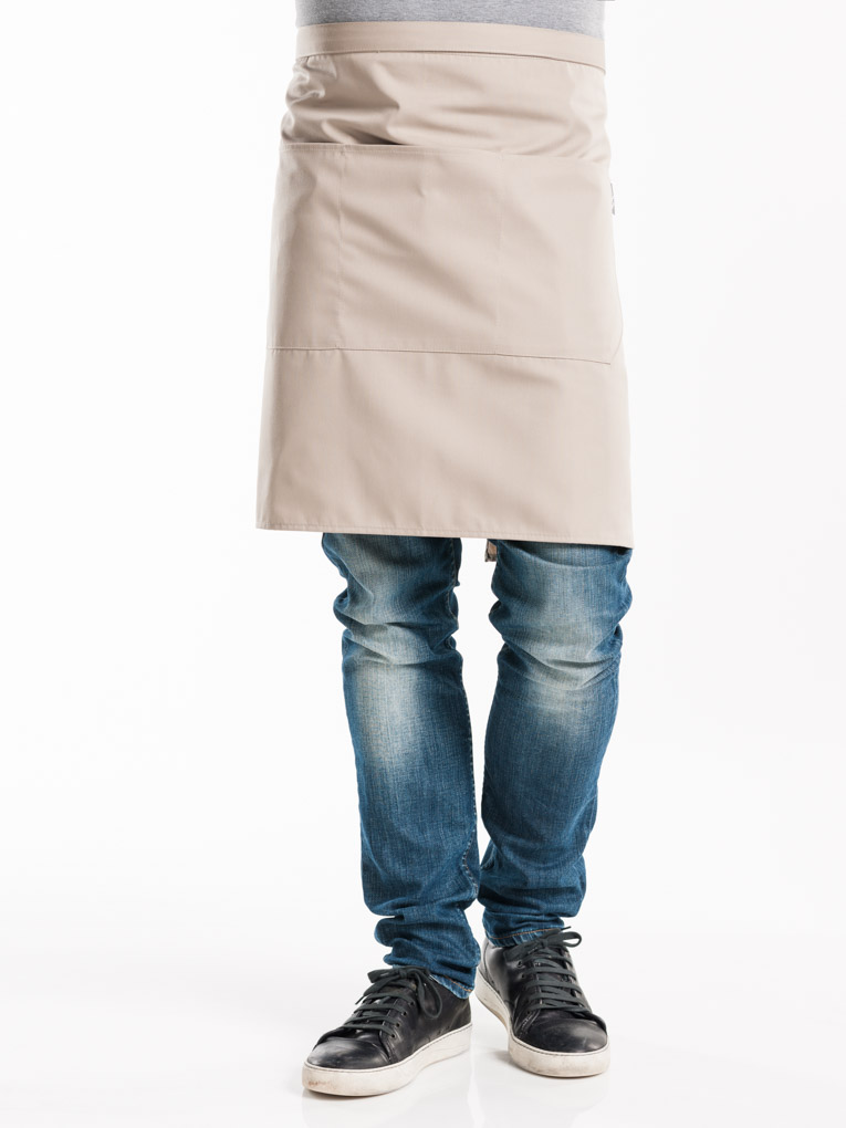 Apron 3-Pockets Sand W100 - L50
