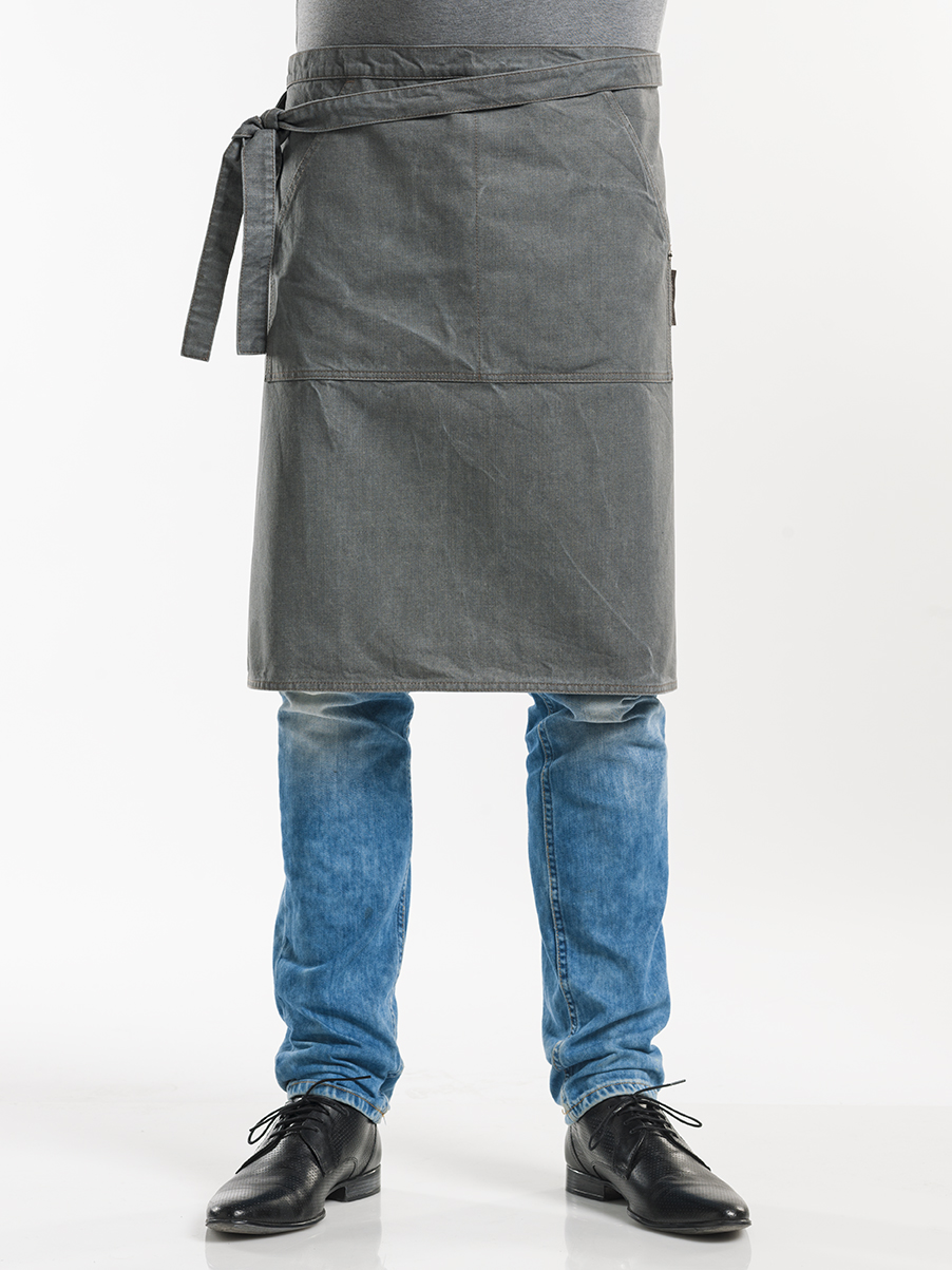 Apron Pouch Grey Denim W80 - L60