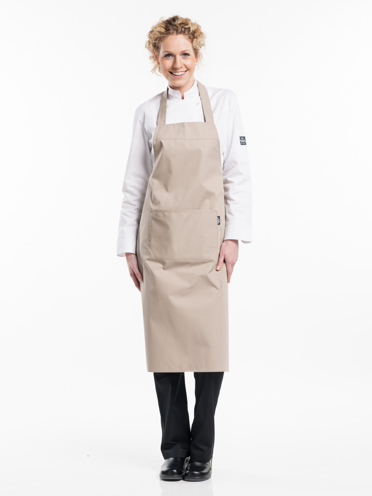 Bib Apron Sand W75 - L100