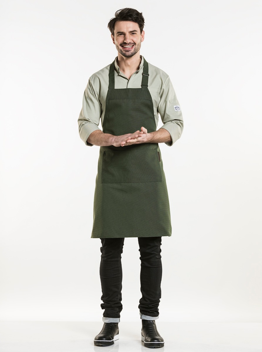 Bib Apron Nordic Base Forest W70 - L85