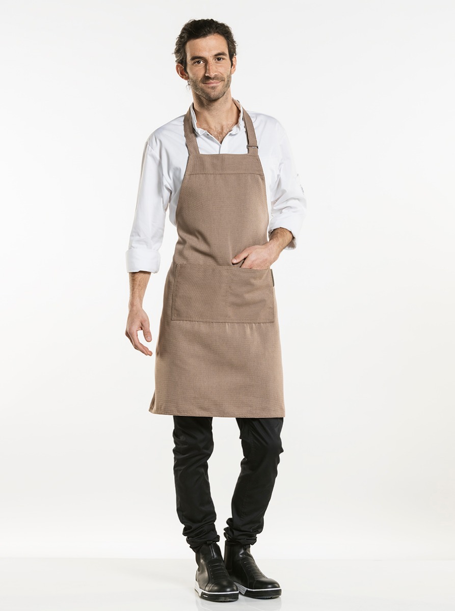 Bib Apron Nordic Base Clay W70 - L85
