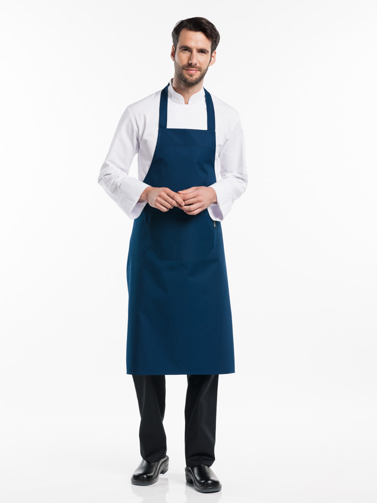 Bib Apron Navy W75 - L100