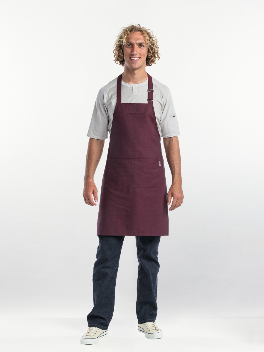 Bib Apron Base Cherry W70 - L85