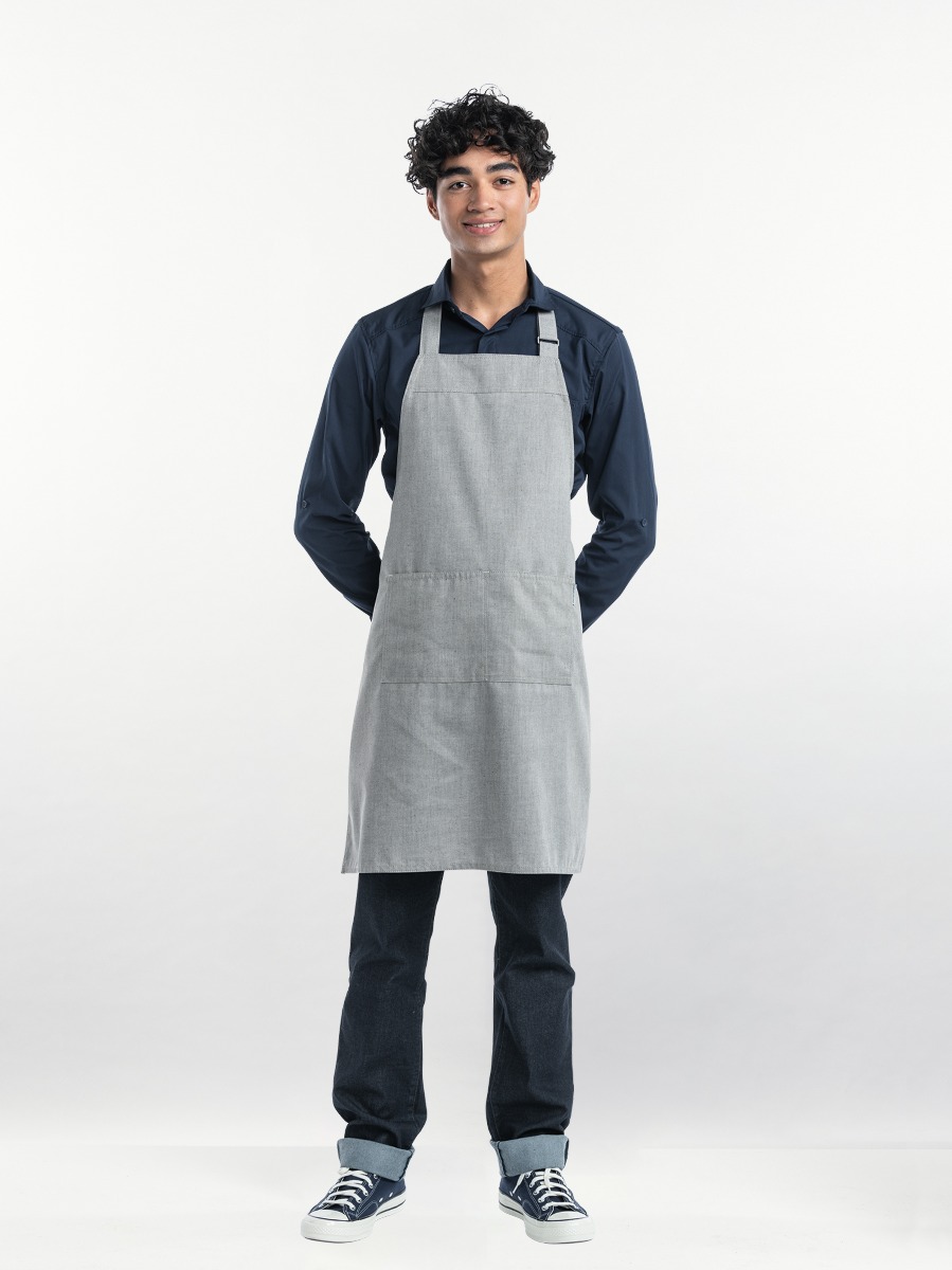 Bib Apron Base Stone W70 - L85