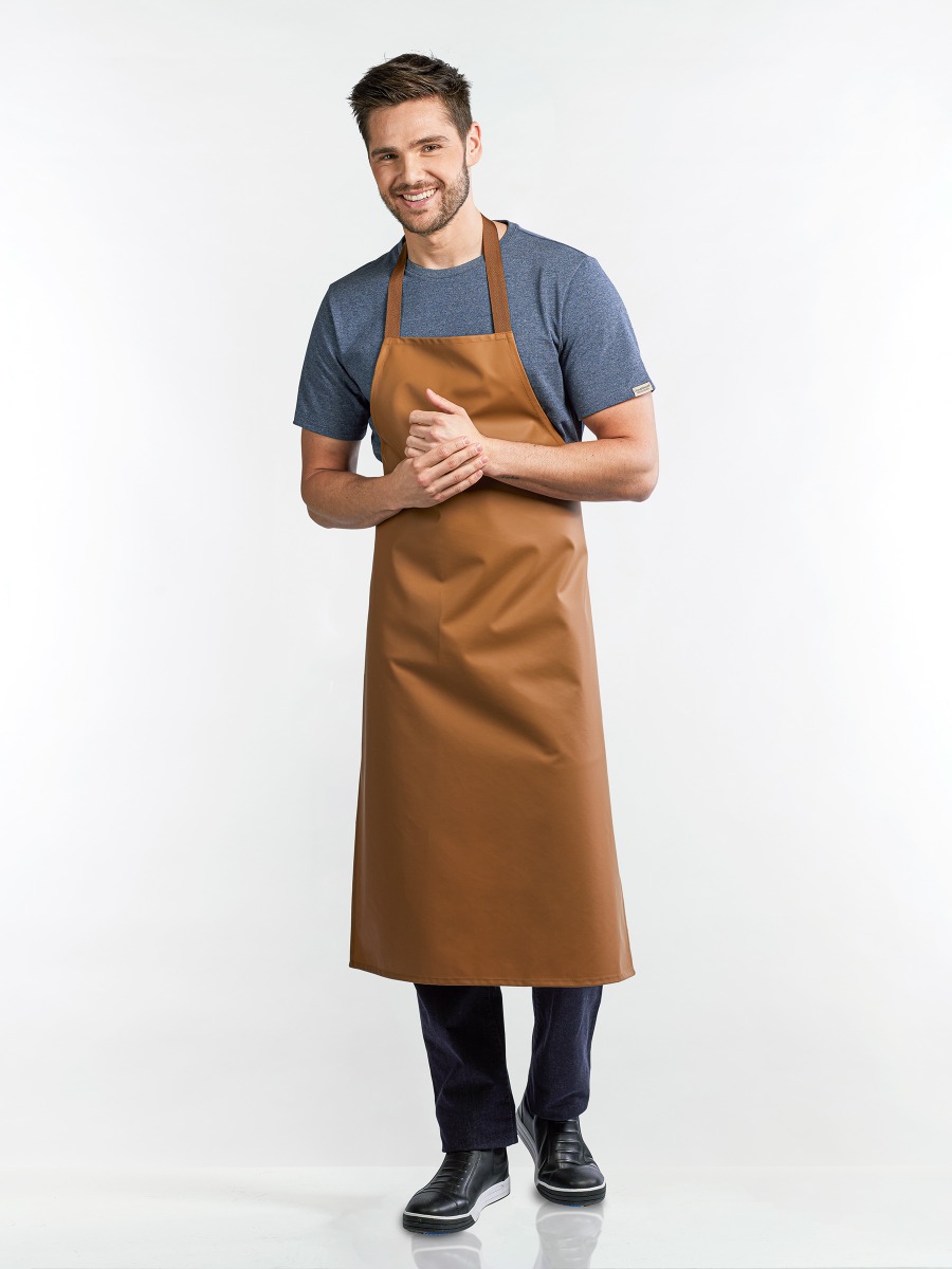 Bib&#x20;Apron&#x20;Waterproof&#x20;Camel&#x20;W75&#x20;-&#x20;L110
