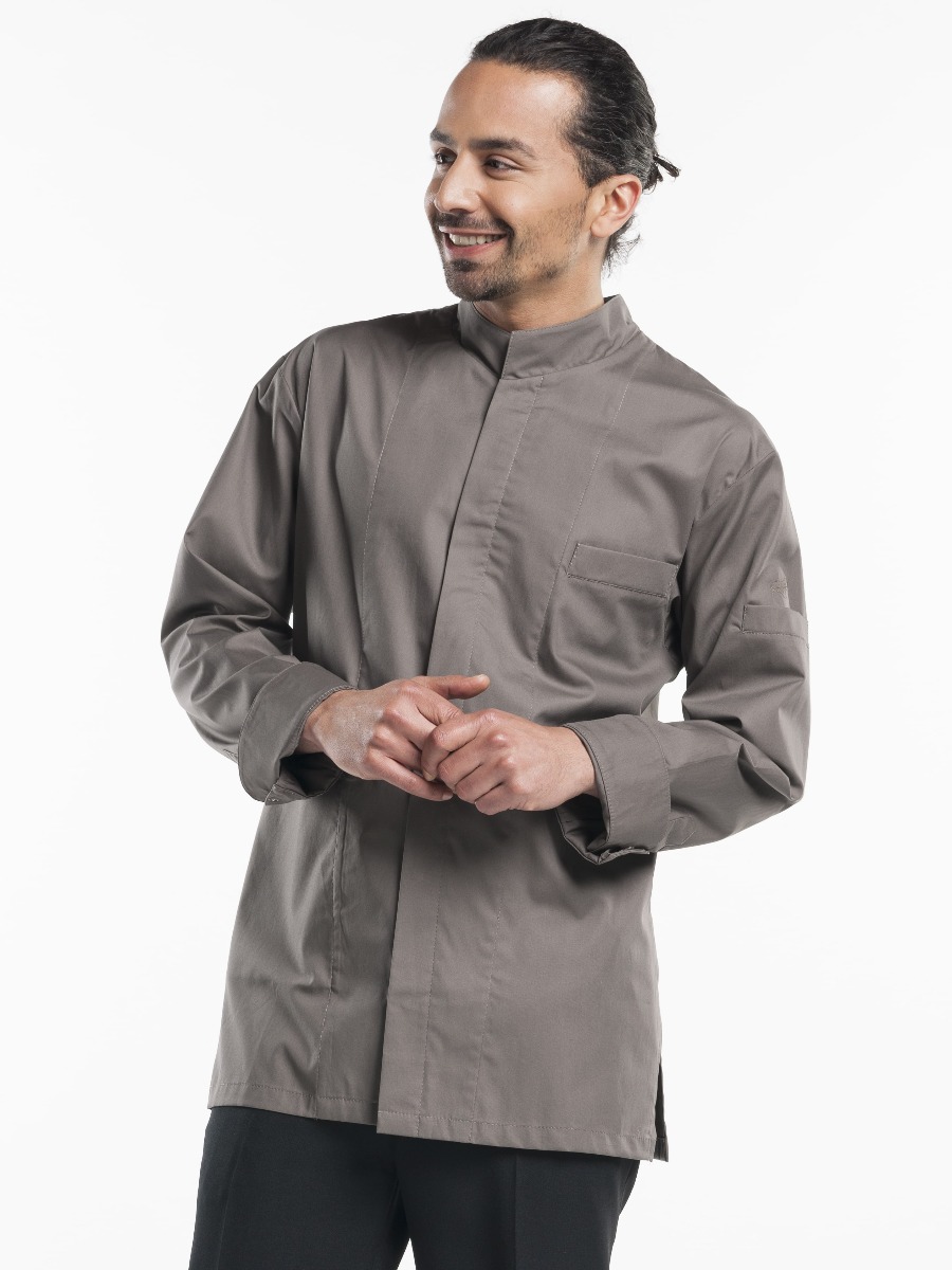 Serving Jacket Men Stone Stretch