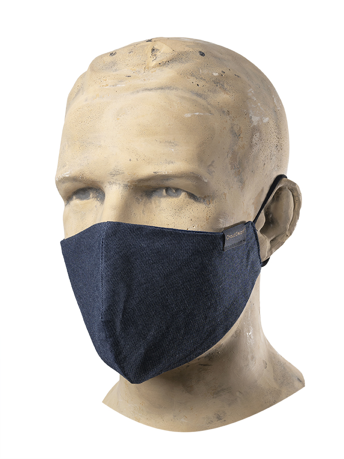 Hospitality Face Mask Easy Blue Denim (3pcs)