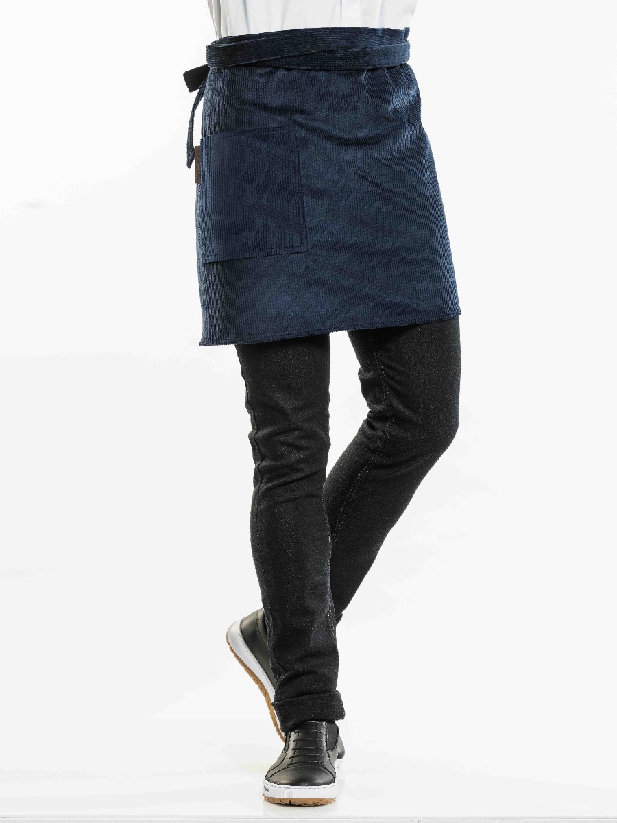 Apron Blue Velvet W80 - L45