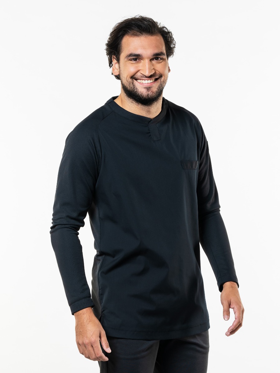 Chef Jacket T-shirt Valente UFX Black LS