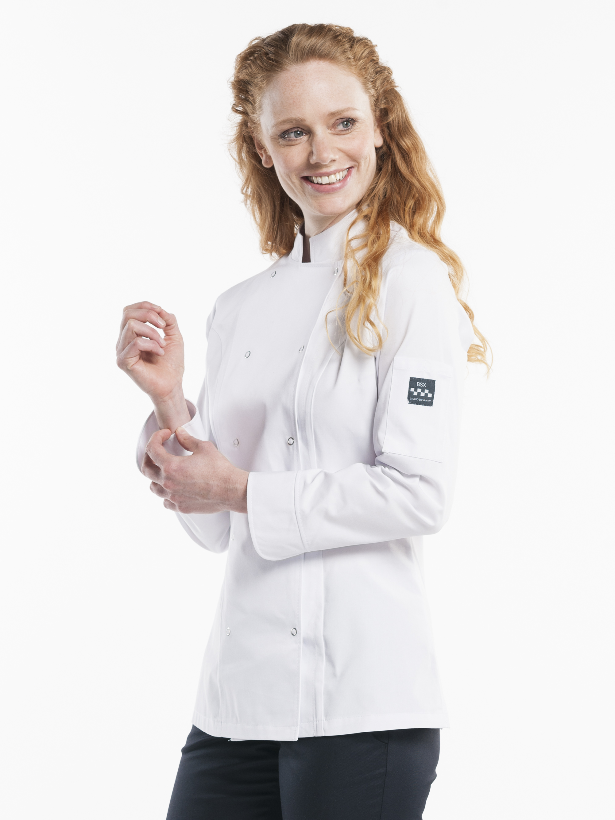 Chef&#x20;Jacket&#x20;Lady&#x20;Poco&#x20;White