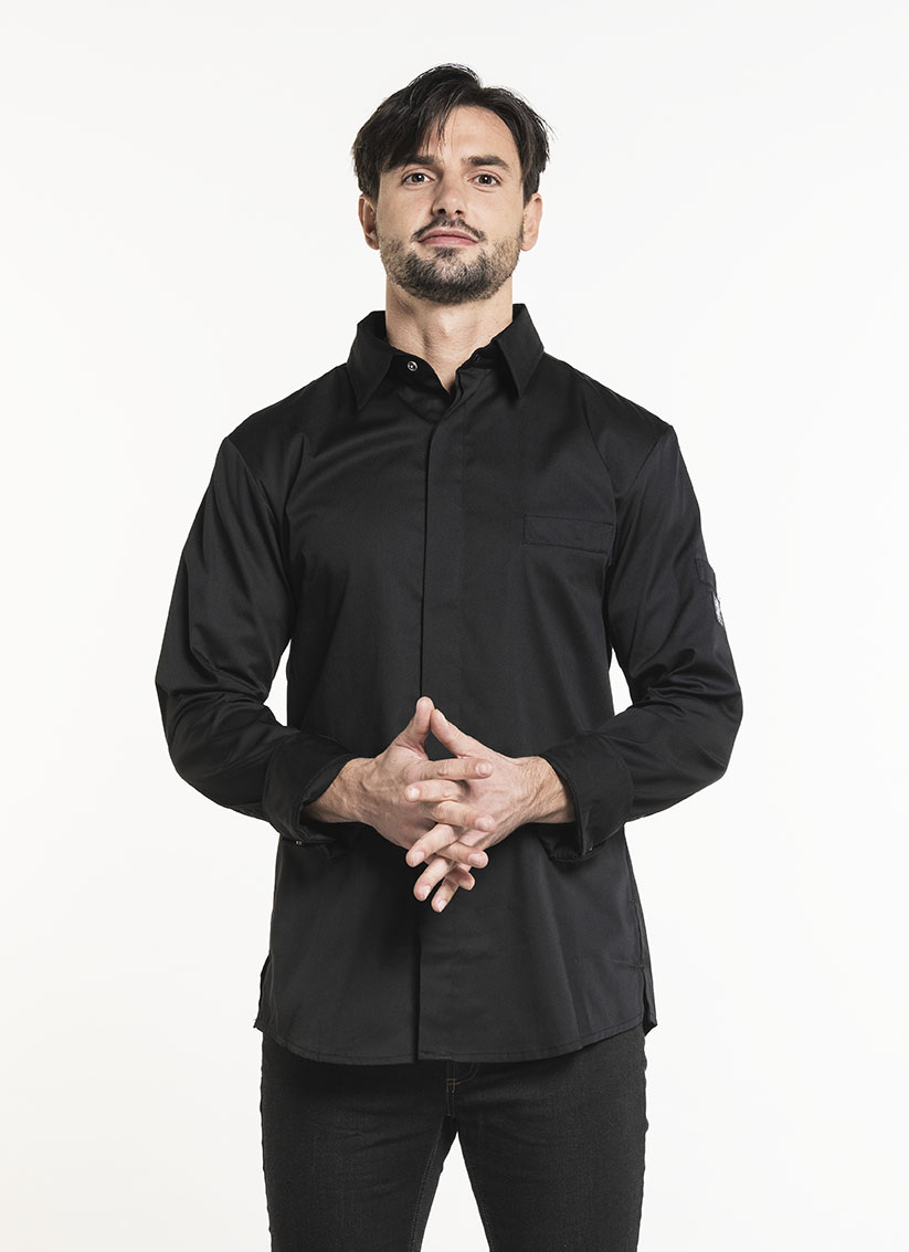 Chef Jacket Chef Shirt Black
