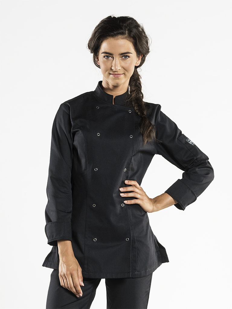 Chef Jacket Lady Poco Black